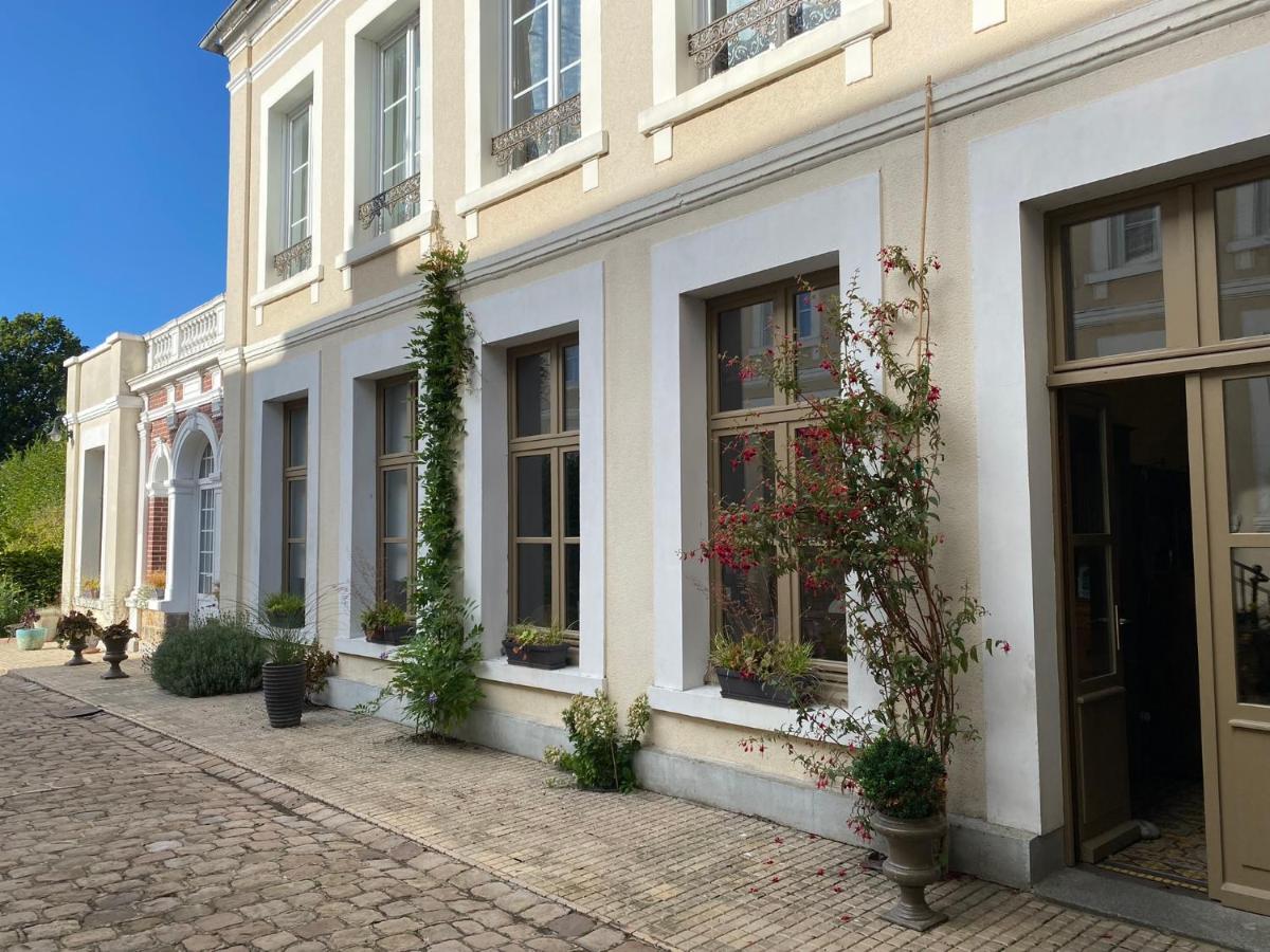 Bed and Breakfast Au Jardin des Deux Ponts Abbeville Exterior foto