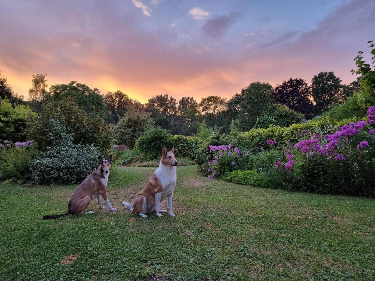 Bed and Breakfast Au Jardin des Deux Ponts Abbeville Exterior foto